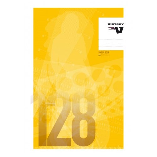 Victory Book Binder A4 128pg